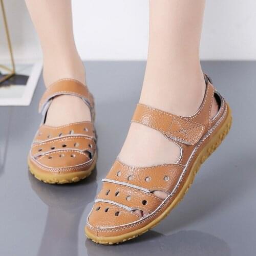 Spring Summer Women Flats Soft Genuine Leather Flat Shoes Woman Loafers Oxford Shoes For Women White Breathable leather shoes