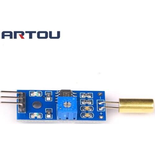 Smart Robot Tilt Vibration Sensor Module Vibration Switch Alarm Module for arduino Diy Kit