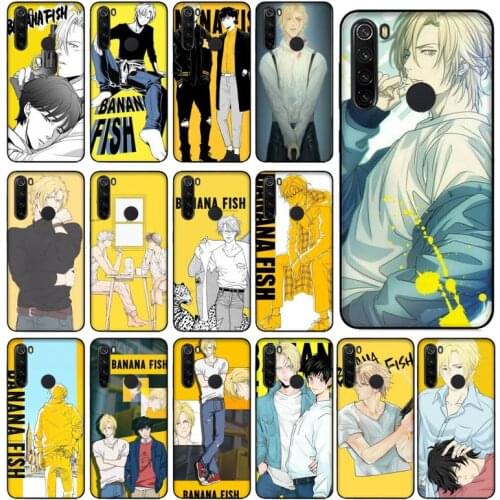 YNDFCNB Banana Fish Phone Cases for Xiaomi Redmi 5 5Plus 6 6A 4X 7 8 Note 5 5A 7 8 8Pro