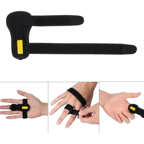 Yosoo Adjustable Trigger Finger Thumb Splint Hand Finger Brace Tape For Straighten Curved Pain Relief Stenosing Tenosynovitis