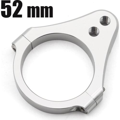 CNC 52MM Steering Damper Stabilizer Clamp Fork Mounting Bracket Support Holder Motorcycle Scooter ATV Accessories