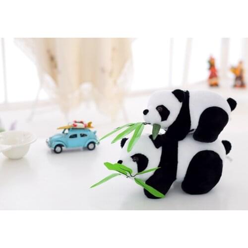 1Pcs Panda Plush Stuffed Animals Cute Toys for Children Girl Boy Kid Realistic Plush Adult Doll Baby Kawaii Birthday Party Gifts