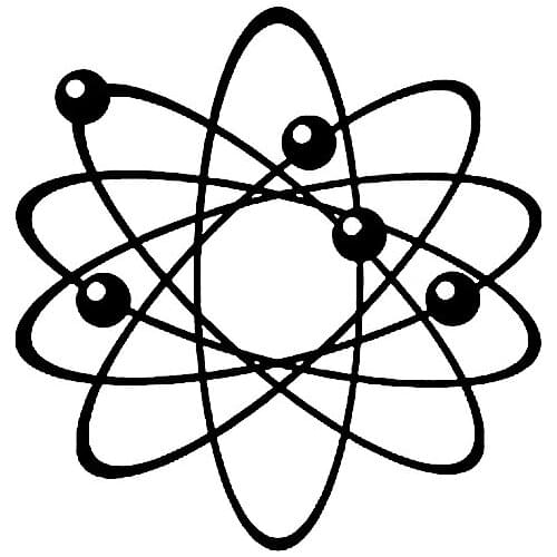 17.2*16.7cm Science Atom Element Vinyl Decal Sticker 2019 New Style Hot Modern Decal Unique Car Accessories Car Decor