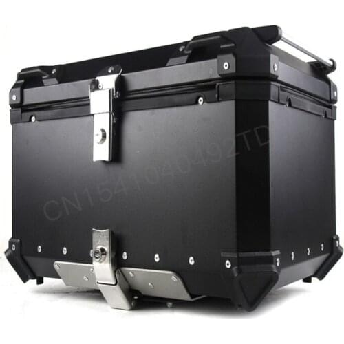 36L 45L 65L motorcycle modified trunk aluminum alloy quick release anti-fall electric vehicle general trunk travel equipment
