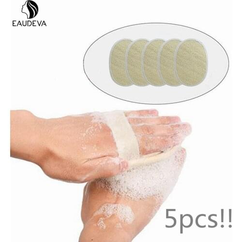5pcs Natural Luffa Loofah Bath Shower Rubbing Tool Towel Body Exfoliating Wash Sponge Remove Dead Skin Made Soap
