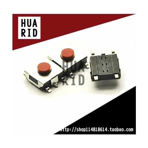 50pcs/Micro switch 6*6*3.1H/MM SMD 6X6X3.1H/MM SMD 5 Pin Tact Switch