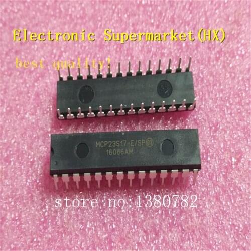 Free Shipping 50pcs/lots MCP23S17-E/SP MCP23S17 DIP-28 IC In stock