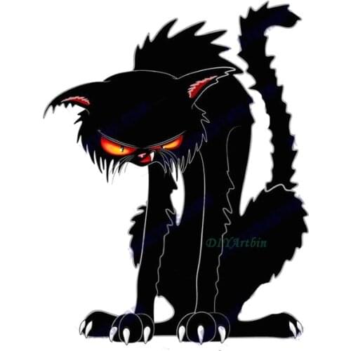 Black Cat frame Metal Cutting Dies Stencils dies For DIY Scrapbooking dies Paper Card Making Embossing Die Cut Craft dies