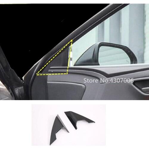 For Toyota Avalon XX50 2018 2019 2020 Car Inner A Column Audio Speak Window Pillar Windshield Side Triangle Trim Part 2pcs