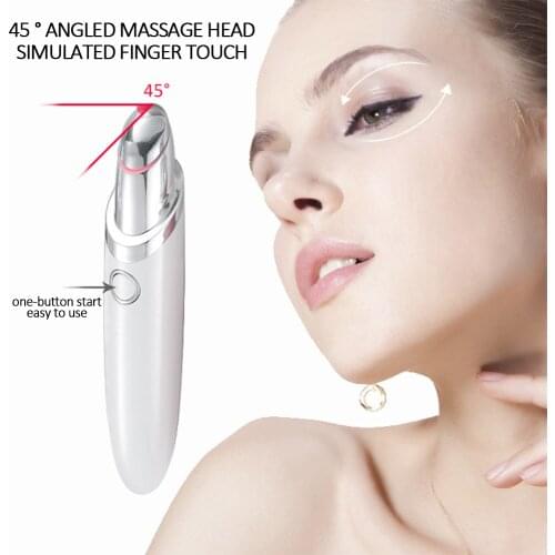 Exquisite Eye Massager Beauty Instrument Repair Make Up Red/Blue Light Two Modes Many Colours USB/Micro USB Chargeable Skin