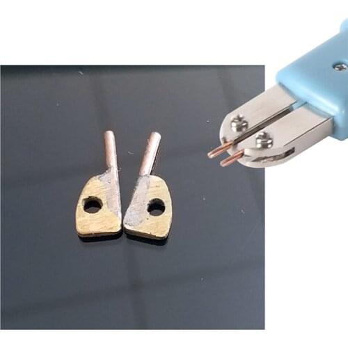 Spot Welding Needles 5 Pairs Alumina Copper Spot Welding Pin for SUNKKO HB-71A Spot Soldering Pen Replacement Accessories