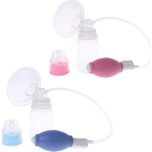 1 Set Breast Pump Manual Control Valve Mom Breastfeeding Baby Milk Suction Feeding Newborn Bottle Powerful Collector Nursing