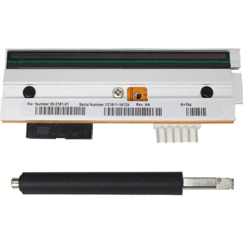 New print head Compatible for Datamax I-4208 I4208 printhead print head phd 20-2181-01 20-2181-01 + rubber roller (new style)