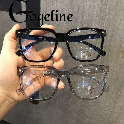 Anti Blue-ray Glasses Blue Film Eyeglasses TR90 Optical Spectacles Gaming Eyewear Fashion Plastic Transparent Men Eyewear