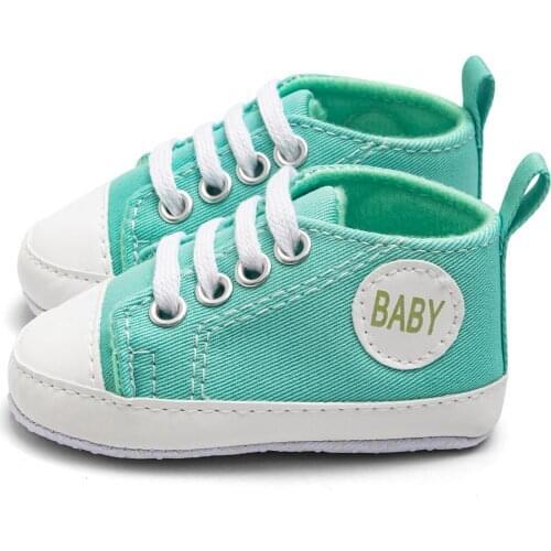 Canvas Baby Shoes Soft Sole Baby Toddler Shoes Indoor Shoes 9 Colors Available Sneakers Suit 0-1 Year Old Baby Туфли Zapatillas