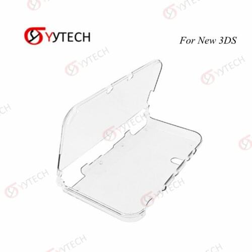 YYTECH Plastic Clear Crystal Protective Hard Shell Skin Case Cover For Nintendo New 3DS Console