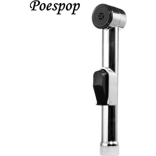 POSEPOP Hand held Toilet Bidet Shower Head Nozzle Showerhead Chrome ABS Sprayer Bathroom Toilet Bidet Shattaf Spray hot sale