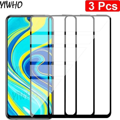3 Pcs Xiomi Redmi Note9S Tempered Glass For Xiaomi Redmi Note 9Pro 9S 9 Pro Max Screen Protector Protective Glas Film Accessorie