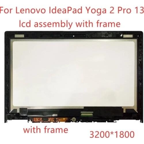 13.3 inch with bezel LCD Assembly For Lenovo Yoga 2 pro 13 LTN133YL01 lcd display touch screen digitizer replacement repair