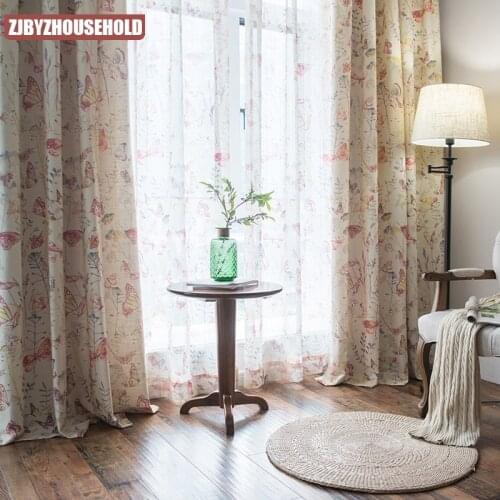 2021 Modern Curtains for Living Dining Room Bedroom Simple Thick Printing Atmospheric Pattern Shading Customization