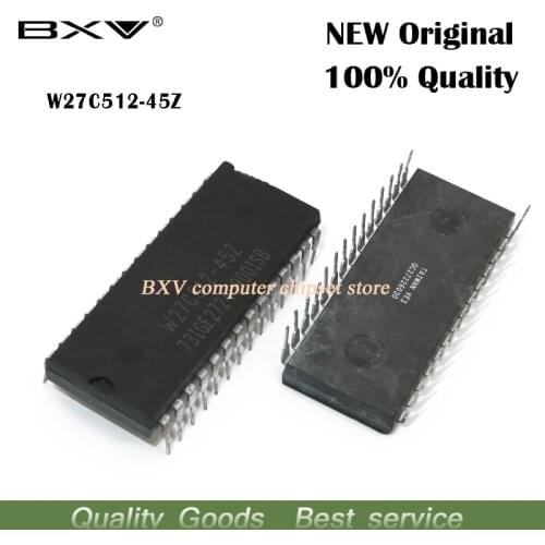 5 pcs/lot W27C512 W27C512-45Z W27C512-45 27C512 DIP28 IC new and original ic
