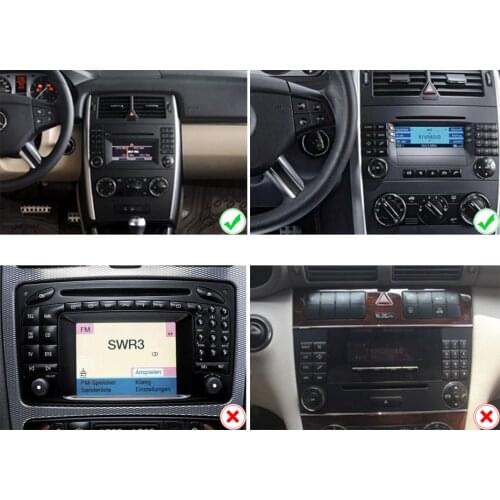 For BENZ B200 Car radio player Android 10 64GB GPS Navigation Multimedia Player Radio