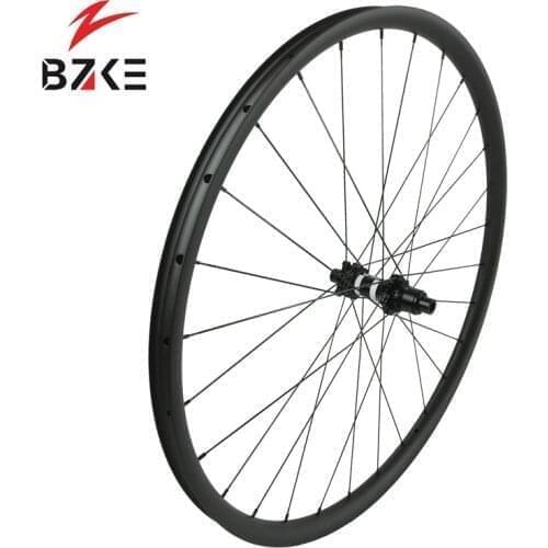 BZKE carbon mountain wheelset 30mm width lefty 1.0 hub O.L.D. 74mm carbon mtb wheels lefty carbon wheelset for xc