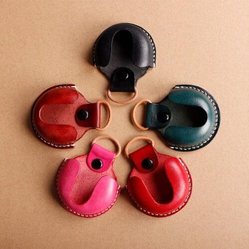 Genuine Leather Car Key Cover Case Cowhide Auto Remote Key Bag Protect Shell for Mini Cooper F54 F55 F56 F60 Styling Accessories