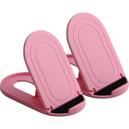 2Pcs Phone Holder Anti-slip Foldable Portable Simple Phone Bracket Adjustable Stable Desk Phone Support Stand