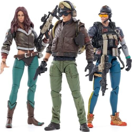 Dark source soldiers apocalyptic awakening authorized 1 / 18 movable figure joytoy Luoning iron slag horse three