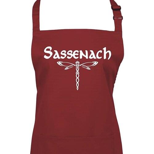 Custom License To Grill Apron,Personalised"Outlander Sassenach"parking apron,Funny BBQ Chef Grilling Apron,Elegant Kitchen Gifts