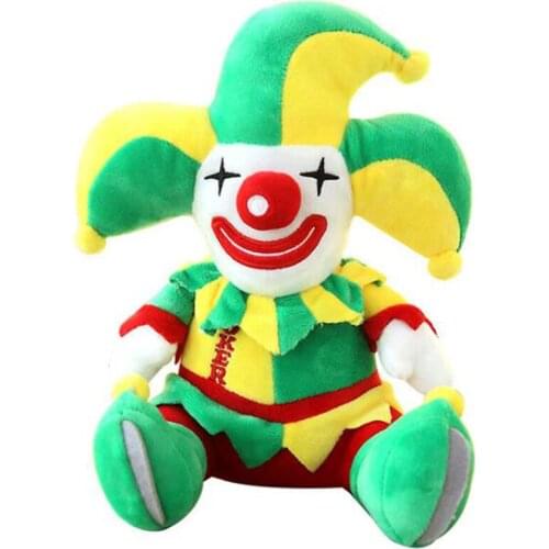 Clown rag plush toy childrens doll Christmas birthday stuffed toy gift