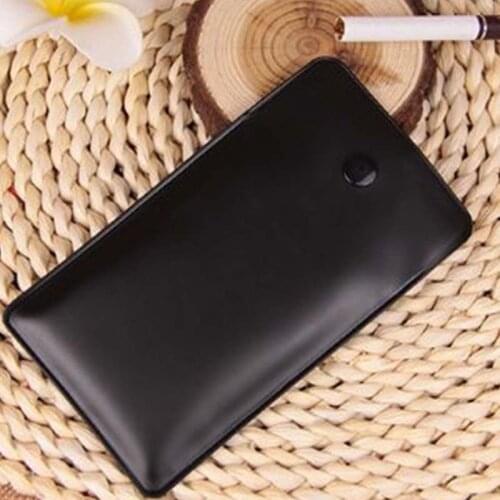 Mini Ashtrays Bag Potable Pocket Ashtray Outdoor Smoking Cigarette Cigar Ash Smoking Tray PVC Portable Ashtray Pocket Smoking