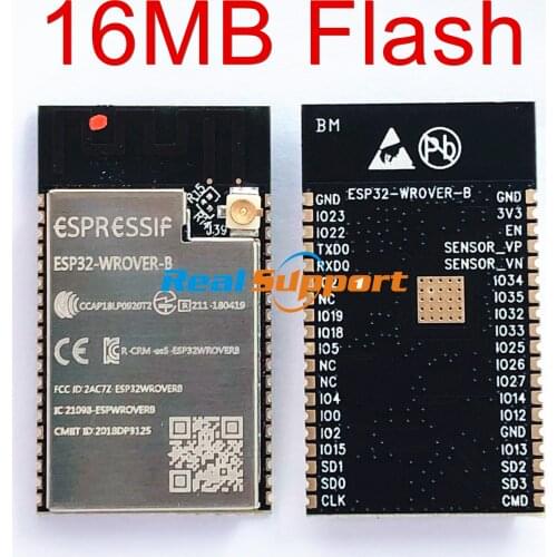 ESP32-WROVER-IB 16MB SPI flash ESP32-WROVER Ipex antenna module based on ESP32-D0WD WiFi-BT-BLE MCU module