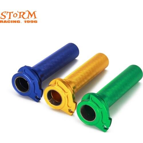 Motorbike CNC Throttle Turn Handle Grip Twister Tube For YZ125 YZ250 96-14 RM250 95-05 RM125 95-07 KX125 92-05 KX250 92-07