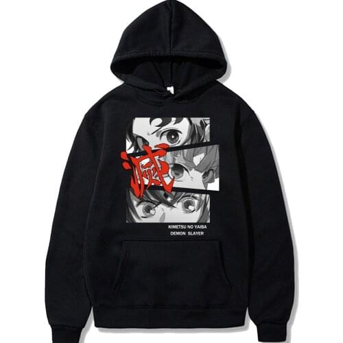 2021 New Hot TOKYO Anime Demon Slayer Hoodies Mens Hoodies Sweatshirts Long Sleeve Casual Hooded Male Pullovers