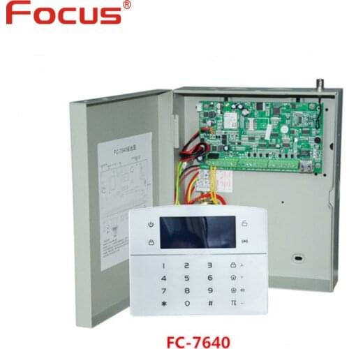 Industrial RJ45 Ethernet IP alarm system 8 wired zones 32 wireless zones TCP/IP GSM Alarm Home Alarm For family Security