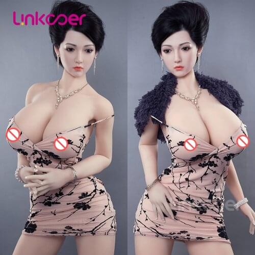 Linkooer 170cm Real Silicone Sex Dolls Full Body Big Soft Breast Anus Vaginal Love Doll 2 Holes Masturbator Adult Toys for Men