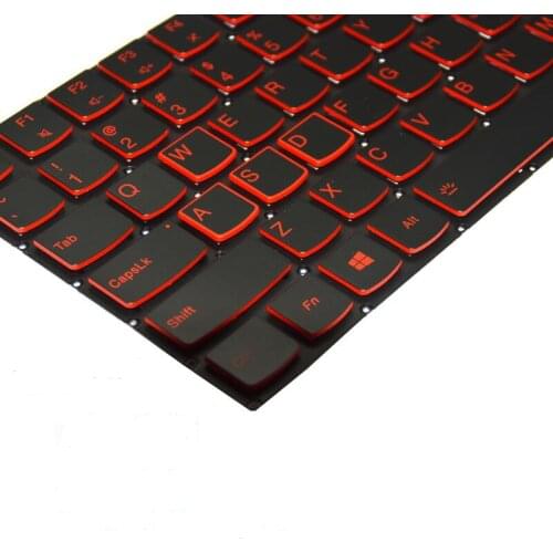 Laptop Replacement Keyboard for Lenovo Legion Y520 Y520-15IKB Y720 Y720-15IKB R720 R720-15IKB 15 15IKB 9Z.NDKBN.D01 US Laptop
