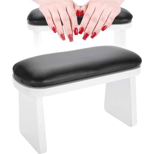 Waterproof Nail Arm Rest Cushion PU Leather Manicure Hand Pillow Manicure Table Mat Arm Wrist Hand Rest Salon Cushion