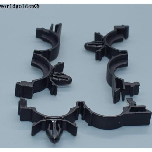 Worldgolden 100pcs auto fasteners Routing Clips for Wire Loom for GM 3816659, 8917320