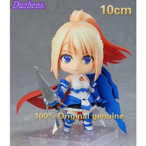 100% Original genuine Anime figure Armored woman carina Q version figma PVC Action Figure Anime Figure Model Toys Doll Gift