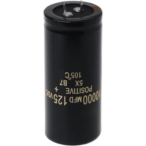 125V 10000uF Aluminum Electrolytic Capacitor Can Replace 100V 35x80mm-M35 120V Audio Y4D7