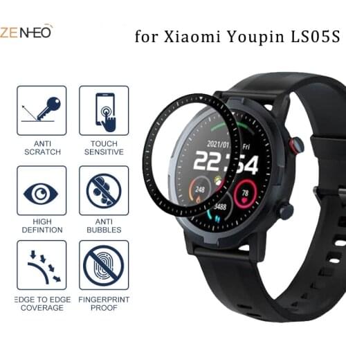 3PCS 3D Full Edge film For Xiaomi Smart Watch Youpin Haylou RT LS05S Solar LS05s Screen Protector Film Accessories