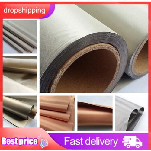 5M/3M/1M*1.1M Roll RFID Shielding Fabric Soft Conductive Grounding EMF RF RFID Shielding Fabric for RF window protection