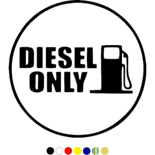CS-10016# DIESEL ONLY vinyl car sticker reflective waterproof car decal stickers on car truck bumper rear window