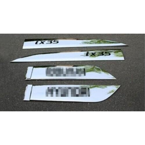 For Hyundai Ix35 2010 abs Chrome-plated accessories from the outside of the body shape / friction belt
