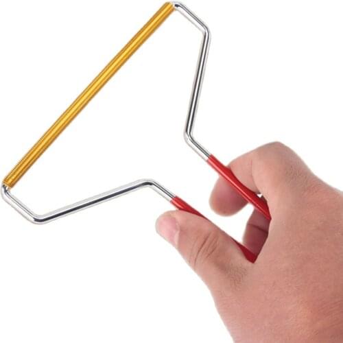 Double-Sided Magnesium Alloy Stainless Steel Manual Hair Ball Clothes Coat Hair Remover