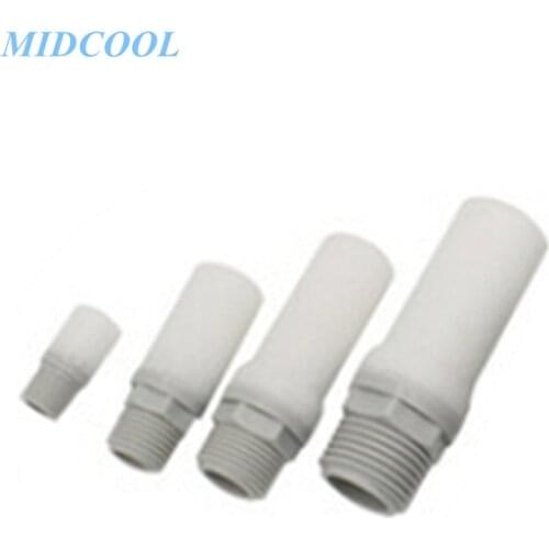 Silencer Compact Resin Type Male Thread AN Series 1/8" AN10-01 1/4" AN20-02 3/8" AN30-03 1/2" AN40-04