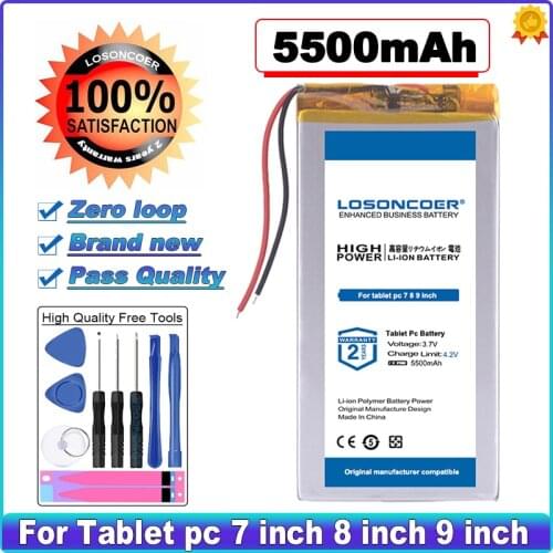 3.8V,3.7V 5500mAh 3565152 Li-ion polymer lithium battery for tablet pc,power bank,e-book;BL-T17 Digma plane 3564150 3565150